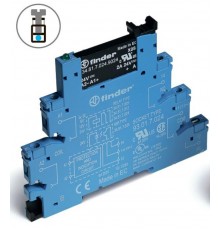 Интерфейсный модуль, твердотельное реле; выход 0,1A (48В DC); питание 110-125В АС/DC; подавление утечки тока  388131257048  Finder