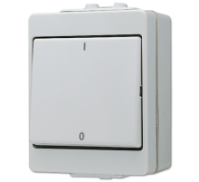 Выключатель трехполюсный, для накладного монтажа IP44  603W  Jung