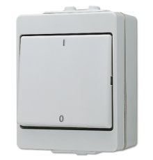 Выключатель трехполюсный, для накладного монтажа IP44  603W  Jung