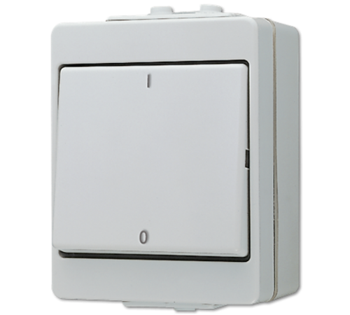 Выключатель трехполюсный, для накладного монтажа IP44  603W  Jung