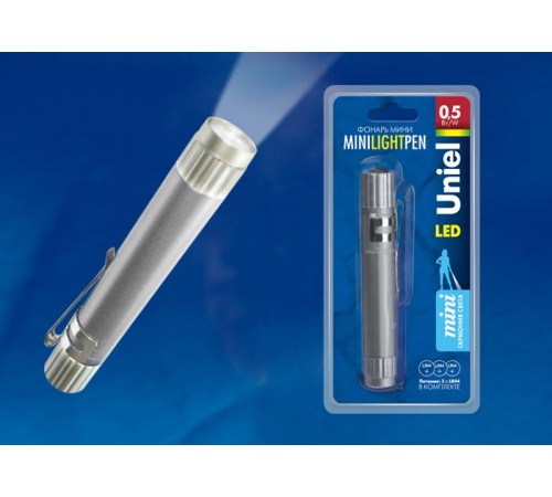 Светильник-фонарь переносной TLD-541 Blue  прорезиненный корпус, 6 LED, питание от USB-порта, цвет-синий.  UL-00000251  Uniel