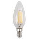 Лампа светодиодная F-LED B35-5W-840-E14 (филамент, свеча, 5Вт, нейтр, E14)  Б0043449  ЭРА