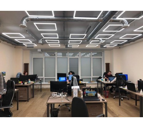 Светодиодный светильник-рамка SPL-7-40-4K (W) ЭРА 40Вт 3060Лм 4000К Ra80 БЕЛ без драйвера (2/6/84)  Б0036173  ЭРА