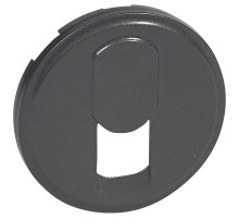 Celiane Графит Накладка розетки ТЛФ (мех.67340, 67341)  067937  Legrand