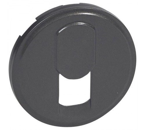 Celiane Графит Накладка розетки ТЛФ (мех.67340, 67341)  067937  Legrand