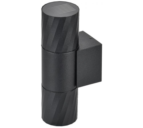 Светильник уличный 5221 настенный 2хGU10 IP65 черный  LT-UBU0-5221-GU10-2-K02  IEK (ИЭК)