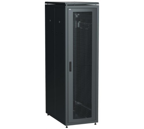 ITK LINEA N 42U 800х1000мм перф. пер. дв. задн. перф. чер.  LN05-42U81-PP  ITK