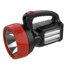 Фонарь рабочий поисковый с основным и боковыми светом 6 Вт + 10 Вт, 220 В, встроенный аккумулятор, 5 ч автономной работы  75-7823  Rexant