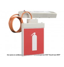 Указатель аварийный светодиодный BS-RADEM-71-S1-INEXI2 Gray 4,2Вт 1ч постоянный  встраиваемый/накладной IP40  a15532  Белый свет