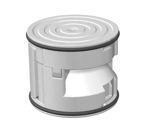 Тубус для лючка GRAF9 (полиамид,серый) (TU GRAF9 7011)  7408502  OBO Bettermann