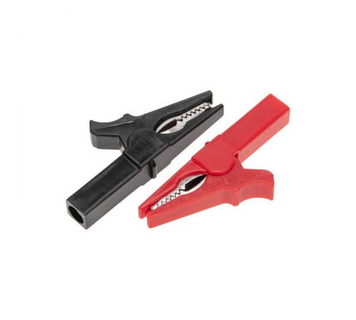 Зажим "крокодил" для тестера 15 А 53 мм гнездо banana  16-0033  REXANT