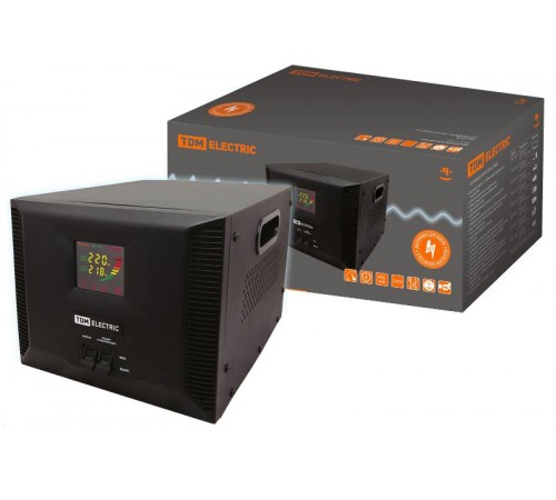 Стабилизатор напряжения СНР1-1-8 кВА электронный переносной   SQ1201-0007  TDM