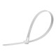 Хомут нейлоновый многоразовый 8x300 мм , белый (100шт в упак)  39084  STEKKER