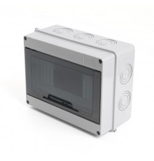 Бокс настенный 8 модулей, пластик, IP65, EBX50-1/08-65  39190  STEKKER