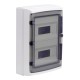 Щиток настенный с дверцей 24 мод.,IP65, серый, с клеммным блоком 63А  RB24W6TGD  DKC