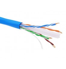 Информационный кабель неэкранированый U/UTP 4х2 CAT6A, LSZH, синий  RN6AUULS5BL  DKC