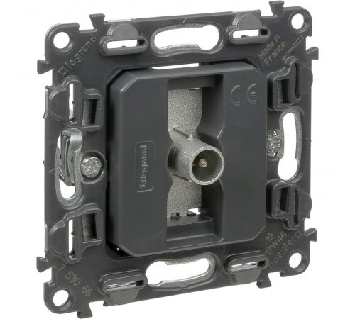 Valena Мех IN'MATIC Розетка TV оконечная (10дБ 0-862 МГц.)  753066  Legrand