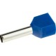 Наконечник-гильза двойная с изолир.фланцем 16 кв.мм синий (НШВИ2)  IFD2-16-14BL  DKC