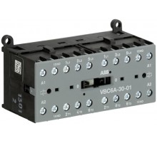 Мини-контактор реверсивный VBC6A-30-01-05 (9A при AC-3 400В), катушка 220В DC, с винтовыми клеммами  GJL1213911R0015  ABB