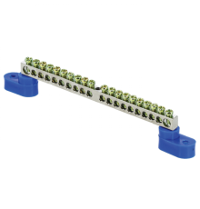 Шина "N" 63.20 (2 изолятора стойка) никель EKF PROxima  sn1-63-20-2  EKF