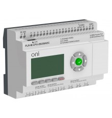 Микро ПЛК PLR-M. CPU DI16/DO08(R)/DO02(T) 24В DC ONI  PLR-M-CPU-26U00ADC  ONI