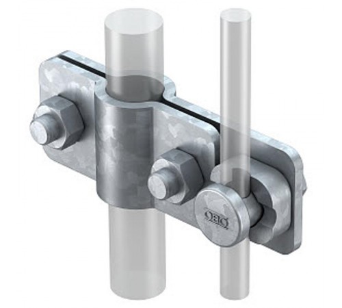 Соединитель стержня заземления и прутка (2710 25)  5001226  OBO Bettermann