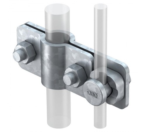 Соединитель стержня заземления и прутка (2710 20)  5001218  OBO Bettermann