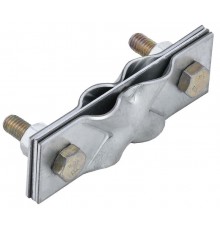 Зажим заземл. диаг. пол./прут.-пол./прут. оцинк.сталь  ZGC12-11-1-16-40  IEK