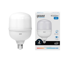 Лампа светодиодная Elementary LED T140 E27 50W 4500lm 180-240V 6500K 1/8  63235  Gauss