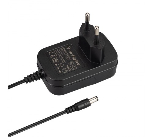 Блок питания ARDV-18-12BW (12V, 1.5A, 18W) (Arlight, Адаптер, 3 года)  034281  Arlight