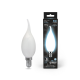 Лампа светодиодная LED 5Вт E14 220В 4100К свеча на ветру  104201205  Gauss