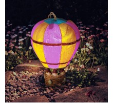 Садовый светильник Воздушный шар ERASF22-14 на солнечной батарее, полистоун, 20 см  Б0053363  ЭРА