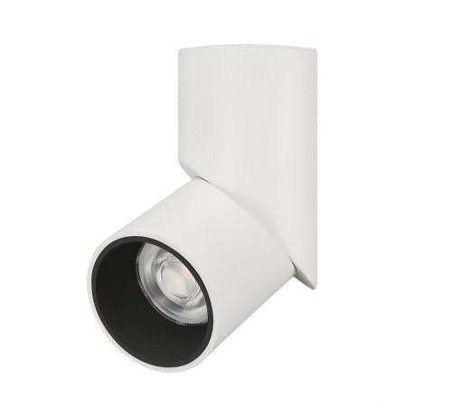 Светильник SP-TWIST-SURFACE-R70-12W Warm3000 (WH-BK, 30 deg) (Arlight, IP40 Металл, 3 года)  024992(1)  Arlight