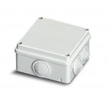 Коробка распределительная герметичная с вводами пласт.винт IP55 100х100х50мм ШхВхГ  1SL0816A00  ABB