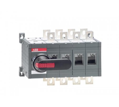 Реверсивный рубильник OT315E04CP до 315А 4-полюсный (в сборе с ручкой и переходником)  1SCA022775R7150  ABB