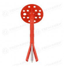 Дюбель для теплоизоляции с мет. гвоздём (IZM) 10х180 (500 шт) - накл. ( 21,54 кг)  124881  Tech-KREP