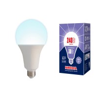Лампа светодиодная LED-A95-30W/6500K/E27/FR/NR LED мощная 30 ватт А95 матовая Е27 серия Norma 6500K  UL-00005606  Volpe