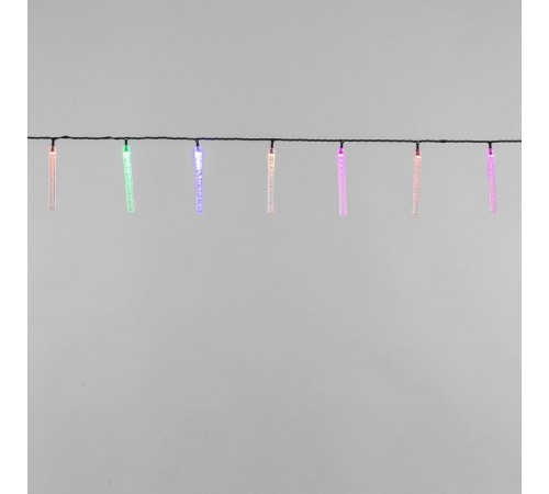 Гирлянда светодиодная "Палочки с пузырьками" 20 палочек, цвет: мультиколор, 2 метра  303-037  NEON-NIGHT