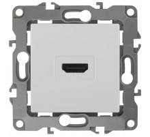 Розетка HDMI 12-3114-01  ,  белый  Б0027481  ЭРА