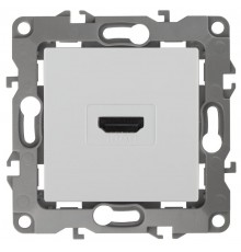 Розетка HDMI 12-3114-01  ,  белый  Б0027481  ЭРА