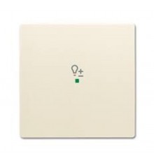 Клавиша одинарная free@home, светорегулятор, future, цвет слоновая кость  6220-0-0520   2CKA006220A0520  ABB