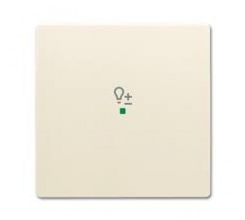 Клавиша одинарная free@home, светорегулятор, future, цвет слоновая кость  6220-0-0520   2CKA006220A0520  ABB