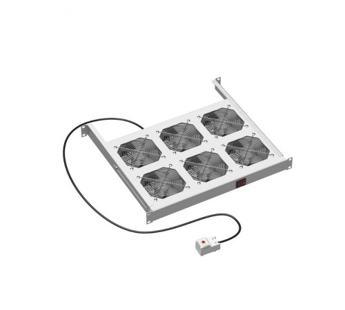 19" Вентиляторный модуль, 6 вент. с термостатом  R519VSIT6FT  DKC