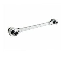 Ключ накидной трещоточный 8x10x12x13x14x17x19x21 мм реверсивный, SHTOK.  376582  КЭАЗ