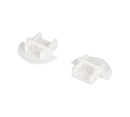 Заглушка для MIC-F белая с отверстием  026203  Arlight