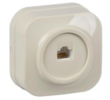 РК10-ХК Розет. 1-ая комп. о/у GLORY кремовый  EKH10-K33  IEK