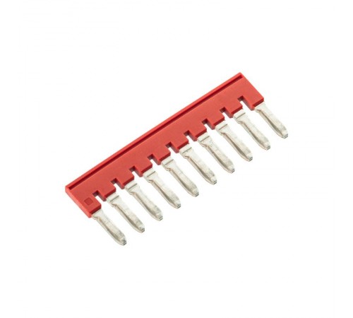 Перемычка вставная, для клемм на 4 кв.мм, 10-и полюсная  SBF-10-6  DKC