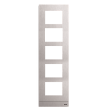 Рамка станции вызова, размер 1/5, серебристый51028CF-A ABB