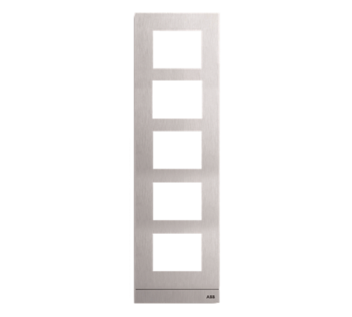 Рамка станции вызова, размер 1/5, серебристый51028CF-A ABB