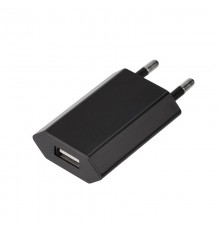 Сетевое зарядное устройство REXANT USB, 5V, 1 A, черное 16-0272  REXANT